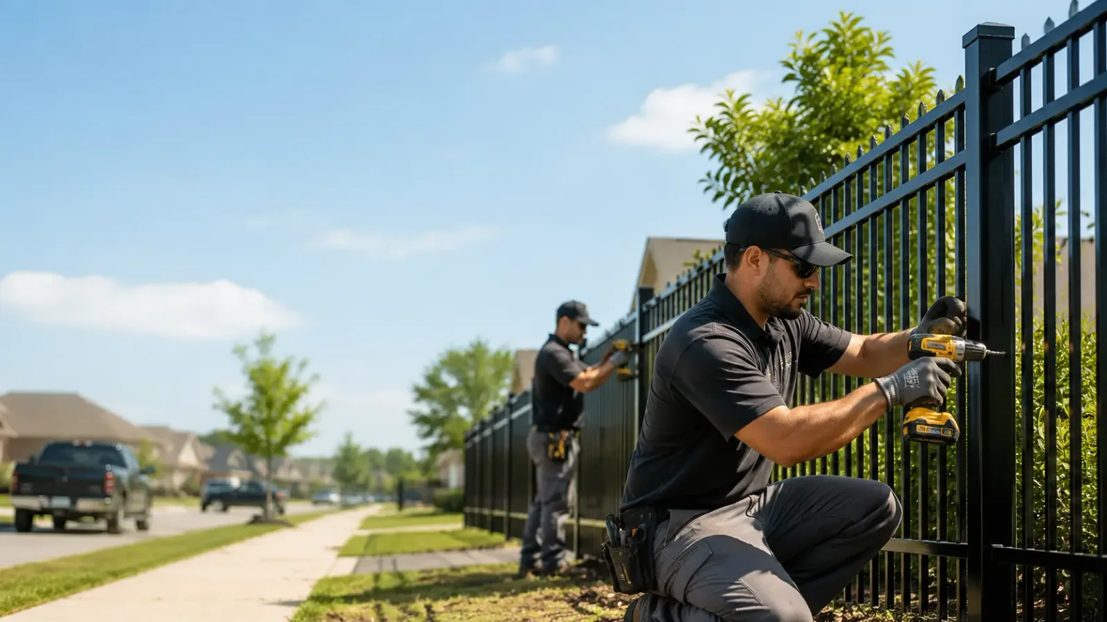Metal Fence Installation in Clermont, IA